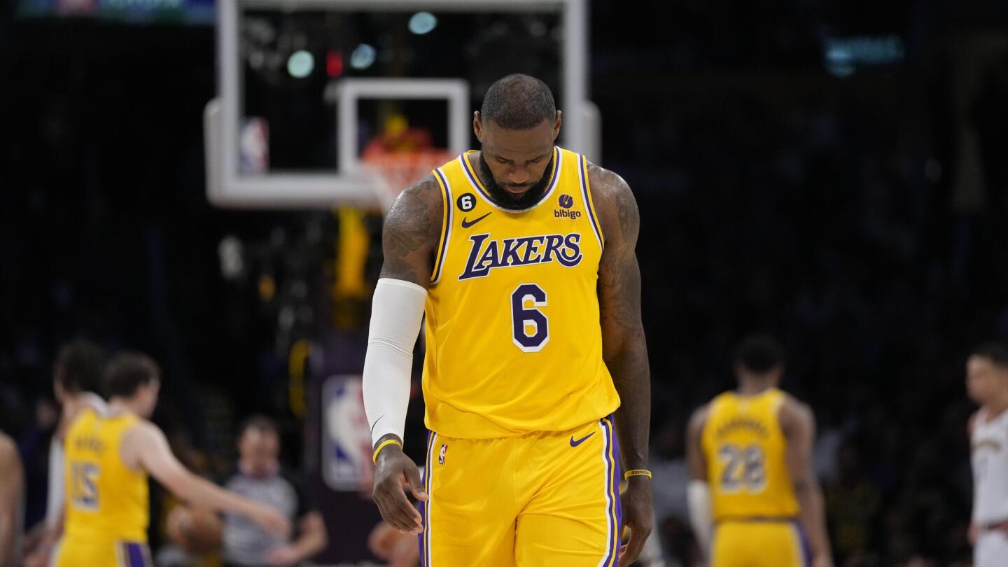 LeBron questions retirement after Lakers are eliminated from